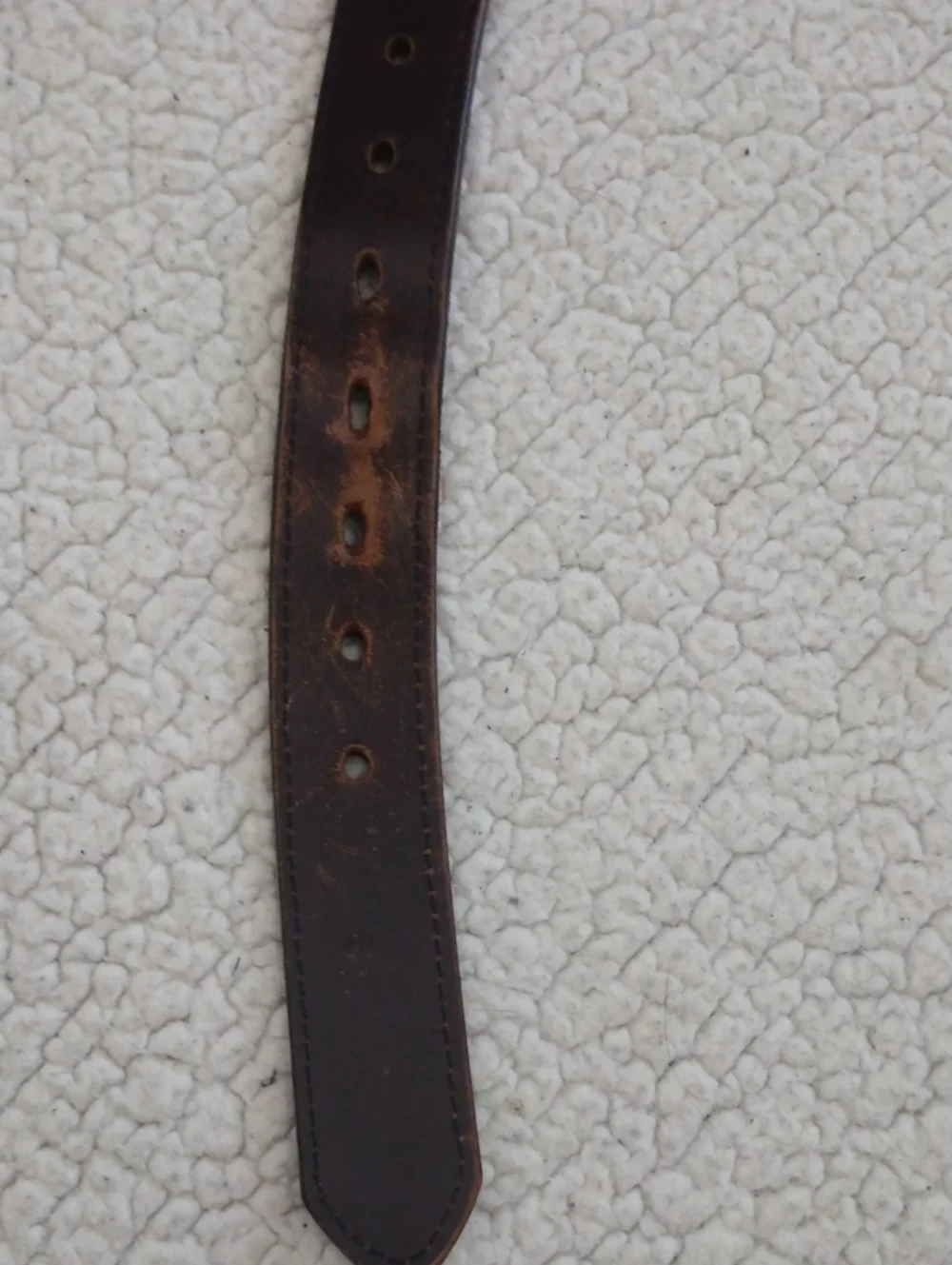 Handcrafted Brown Full Grain Italian Leather Belt (Guaranteed for Life)  38